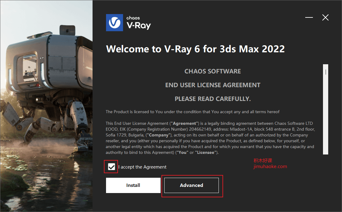 V-Ray 6.06 for 3Ds Max2022-2018汉化版下载和安装