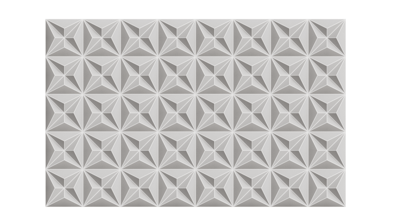 硬表面建模手动布线背景墙2